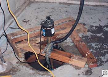 A Prattville sump pump system that failed and lead to a basement flood.