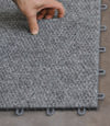 Interlocking carpeted floor tiles available in Tuscaloosa, Alabama